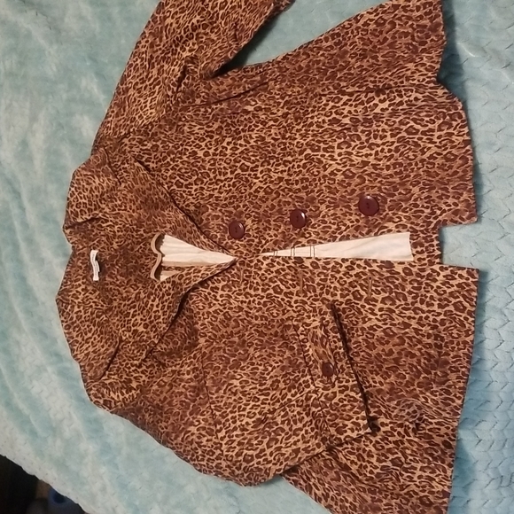 Joan Rivers cheetah blazer